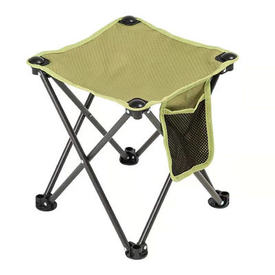 Square Shape Beach Camping Folding Chair 0.5KG Small Portable Folding Seats