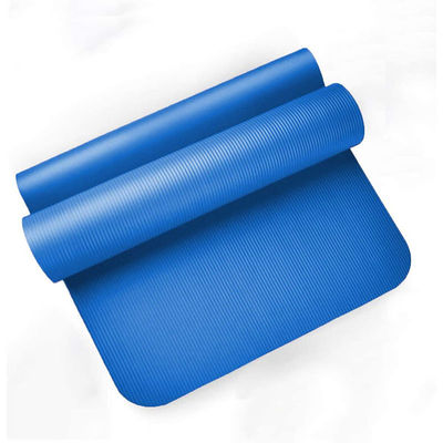 Anti Slip NBR 15mm Extra Thick Yoga Mats With Shoulder Strap