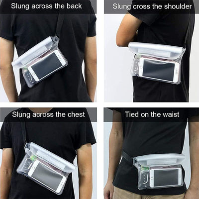 Screen Touchable IPX8 Waterproof Fanny Pack With Adjustable Belt