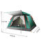 2-3 Person Waterproof Instant Tent 60 Seconds Set Up for Camping