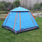 Waterproof 2-3 Person Family Pop Up Tents , 10S Camping Pop Up Tent With Sun Shade