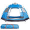 YEFFO 3-4 Person Waterproof Pop Up Camping Tent Straight Bracing Outdoor