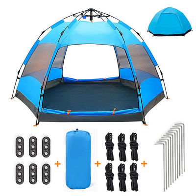 3-4 Person Automatic Instant Pop Up Dome Tent Lightweight Family Camping