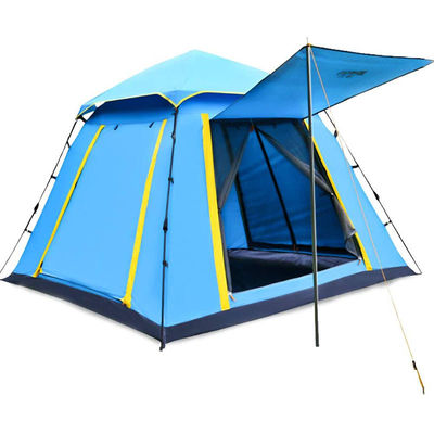 Waterproof Windproof Automatic Instant Tent Easy Set Up 3-4 Person For Glamping